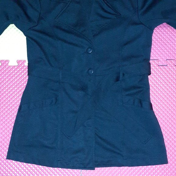 A. Byer California Stylish Stretch Twill Jacket with Belt, Never used - Picture 1 of 3